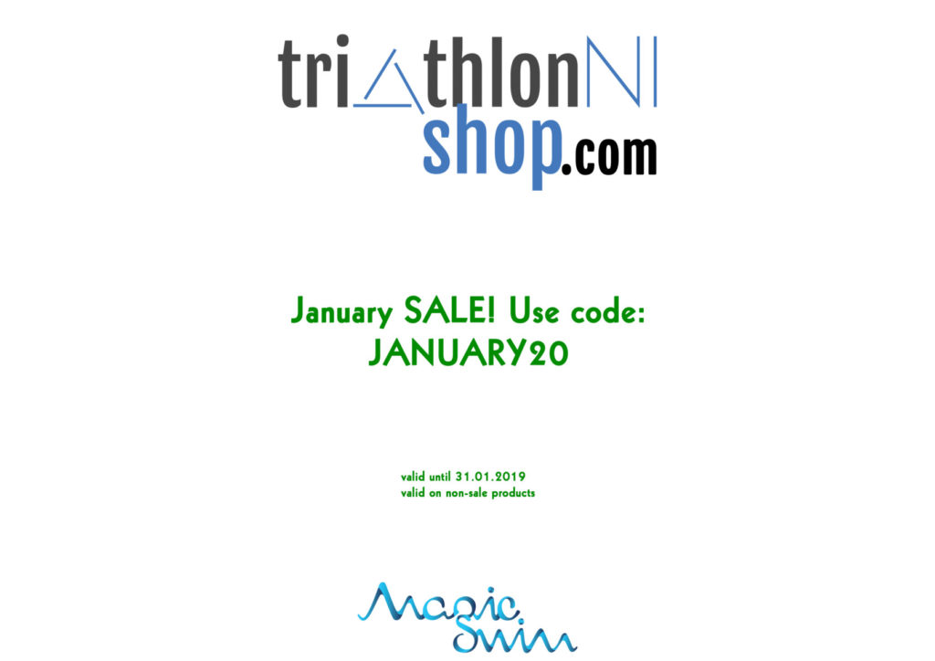 TriathlonNIshop January discount code: JANUARY20