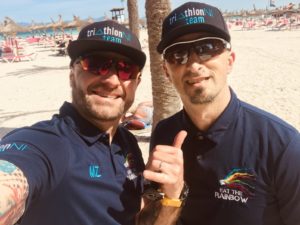 TriathlonNI Team at IM 70.3 Mallorca 2019