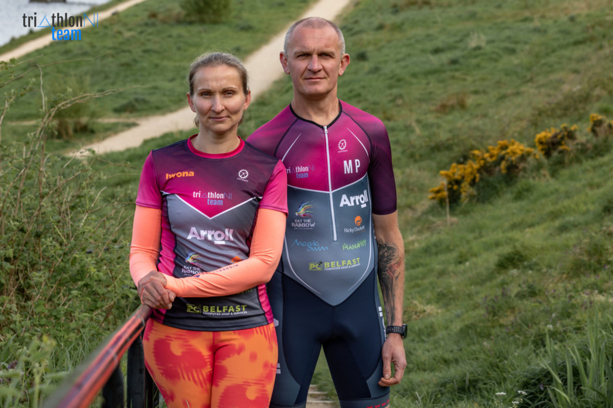 TriathlonNI Team - Mirek and Iwona