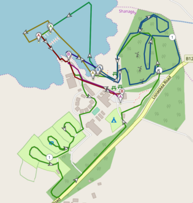 SUMARPO Erne SWIMRUN Route