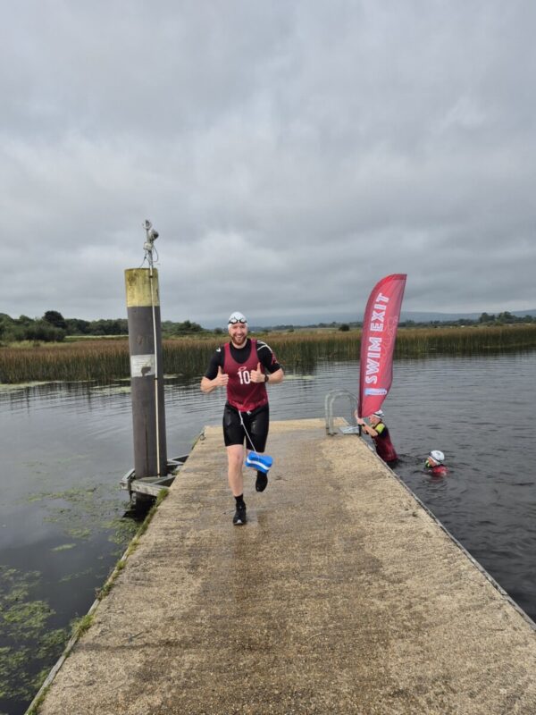 SUMARPO Erne SWIMRUN water exit
