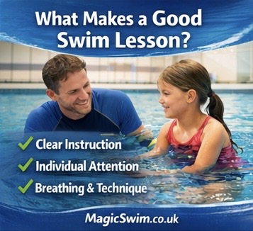 What makes good swim lesson